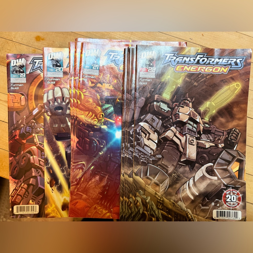 Transformers Energon Bulk Lot #19-22 Dreamwave 13 copies collector